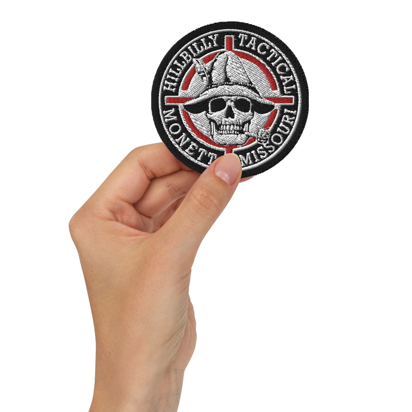 Red Hillbilly Tactical Embroidered patches