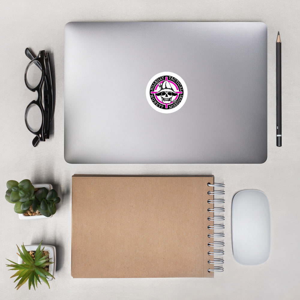 Pink Hillbilly Tactical Logo Sticker
