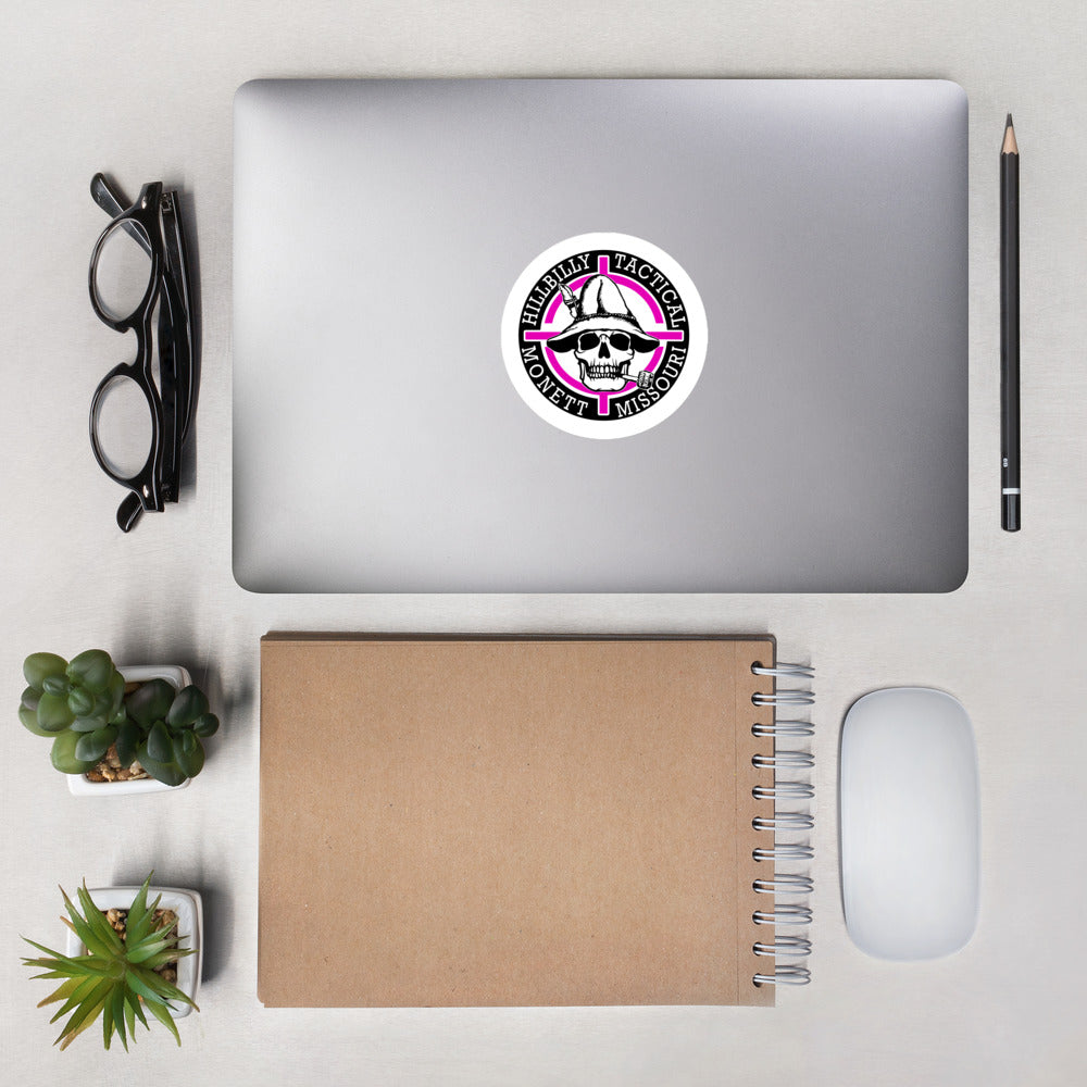 Pink Hillbilly Tactical Logo Sticker