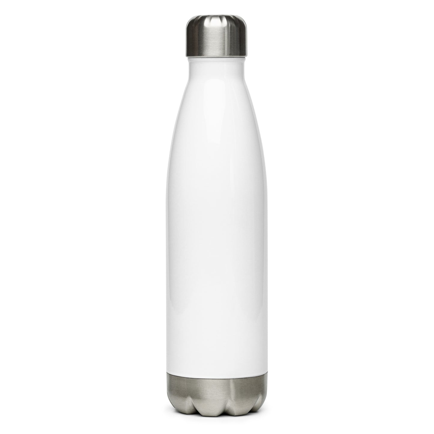Black & White Hillbilly Tactical Logo Stainless Steel Water Bottle