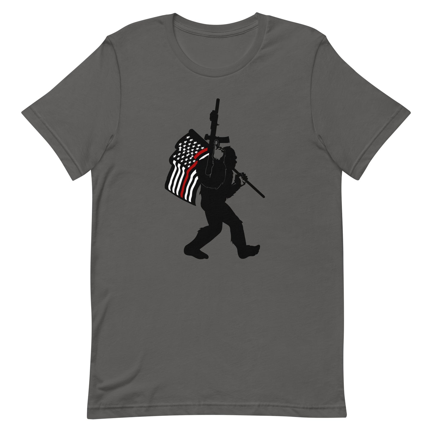 Thin Red Line Tactical Bigfoot - Firefighters- Unisex t-shirt