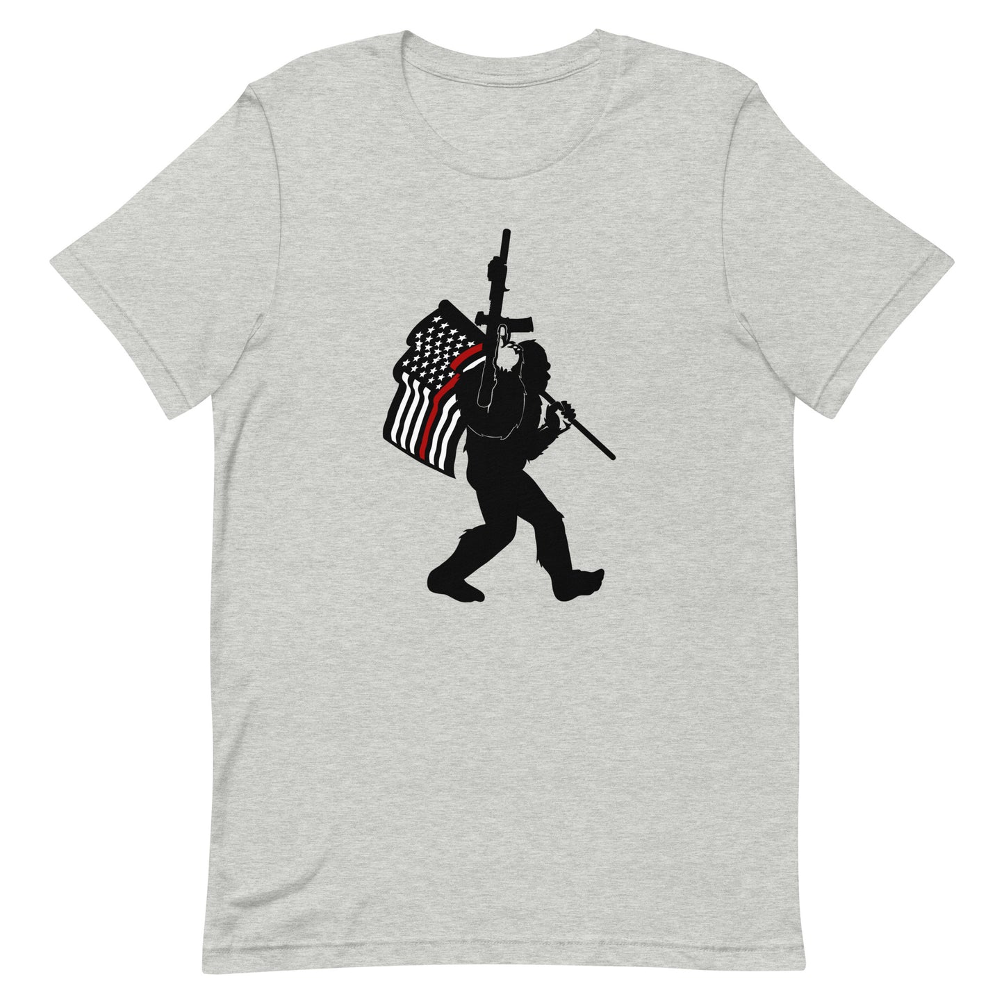 Thin Red Line Tactical Bigfoot - Firefighters- Unisex t-shirt