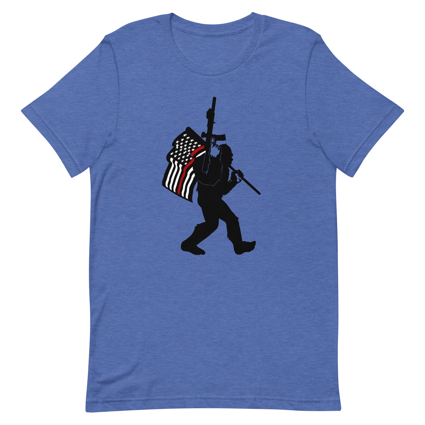 Thin Red Line Tactical Bigfoot - Firefighters- Unisex t-shirt