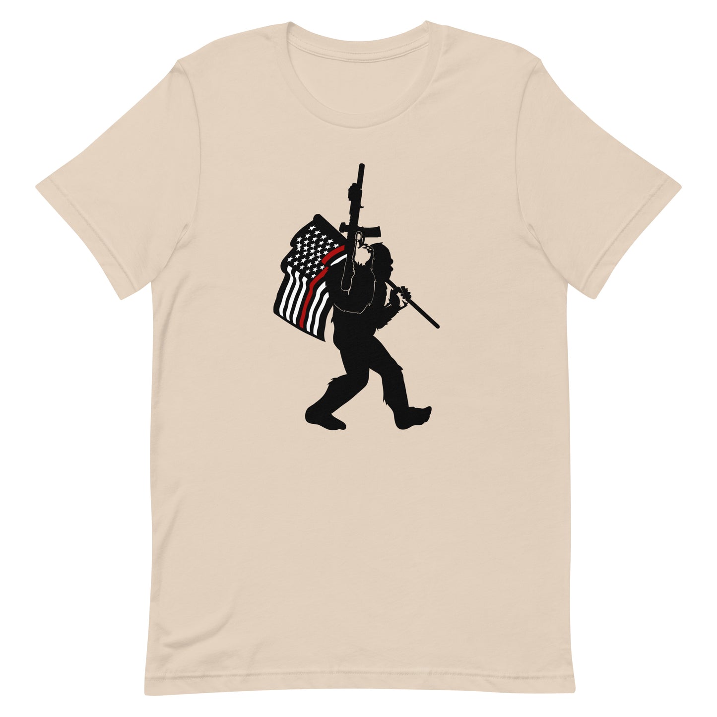 Thin Red Line Tactical Bigfoot - Firefighters- Unisex t-shirt
