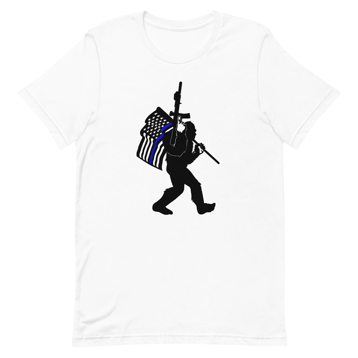 Thin Blue Line Tactical Bigfoot - Police - Unisex t-shirt