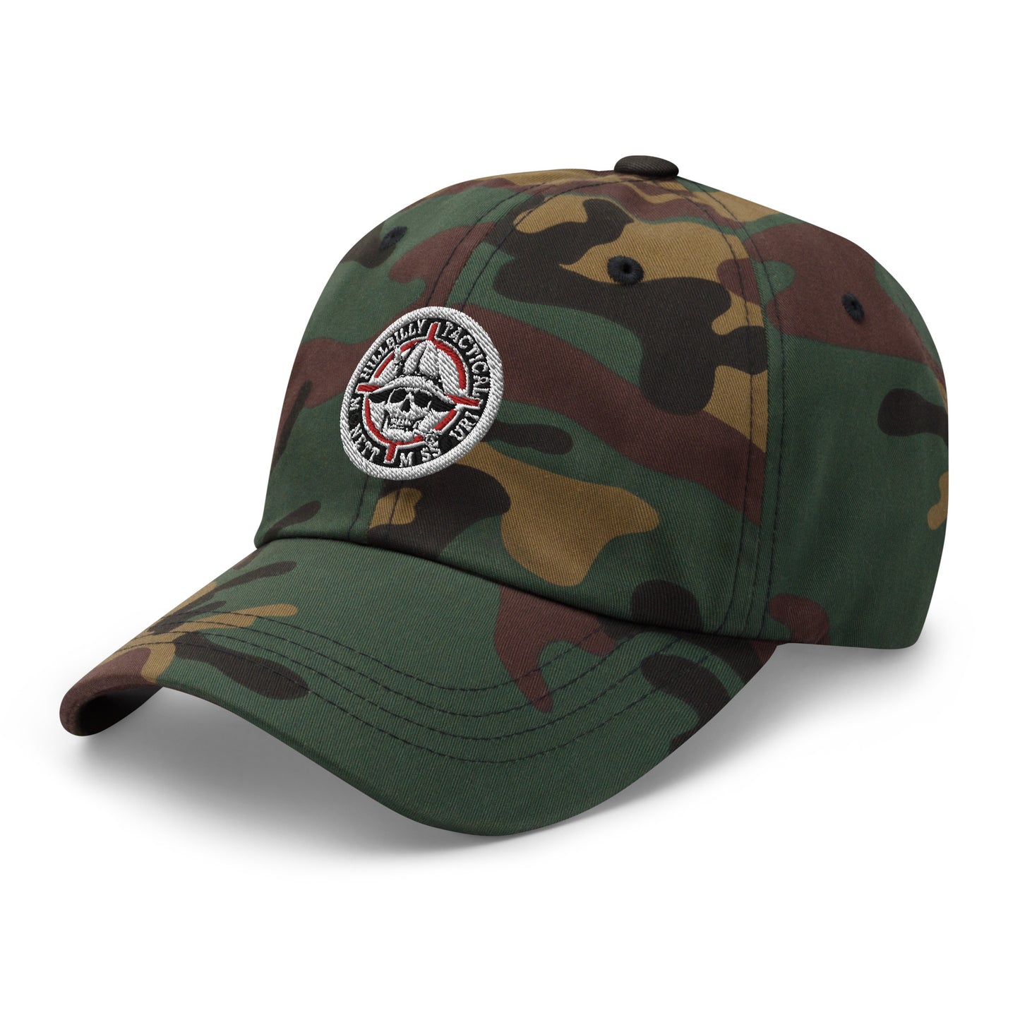 Red Hillbilly Tactical Logo Dad Hat