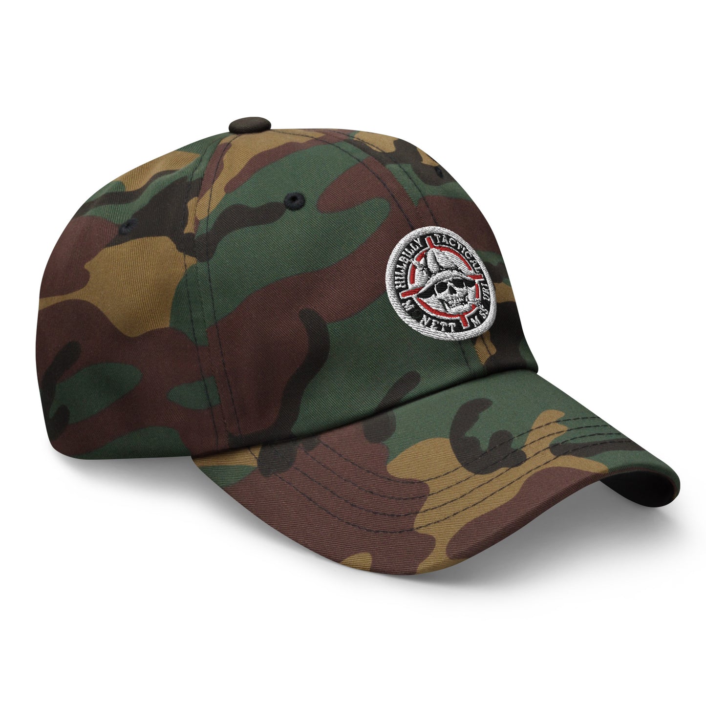 Red Hillbilly Tactical Logo Dad Hat