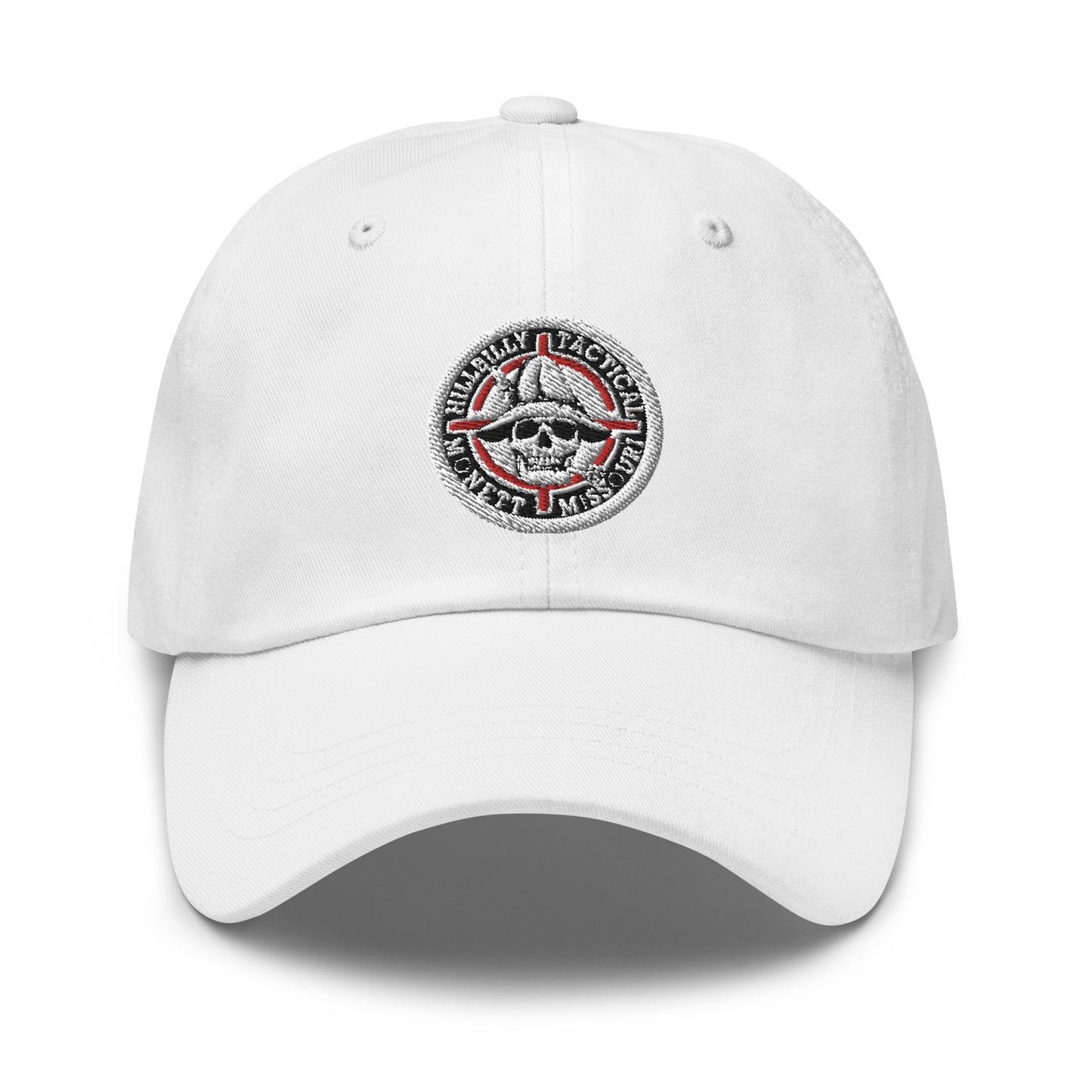 Red Hillbilly Tactical Logo Dad Hat