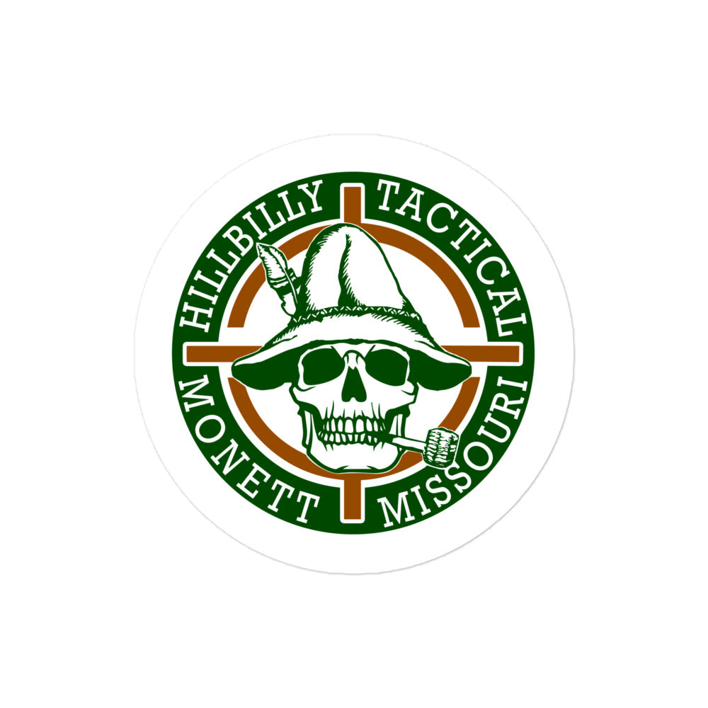 Woodsy Hillbilly Tactical Logo Sticker