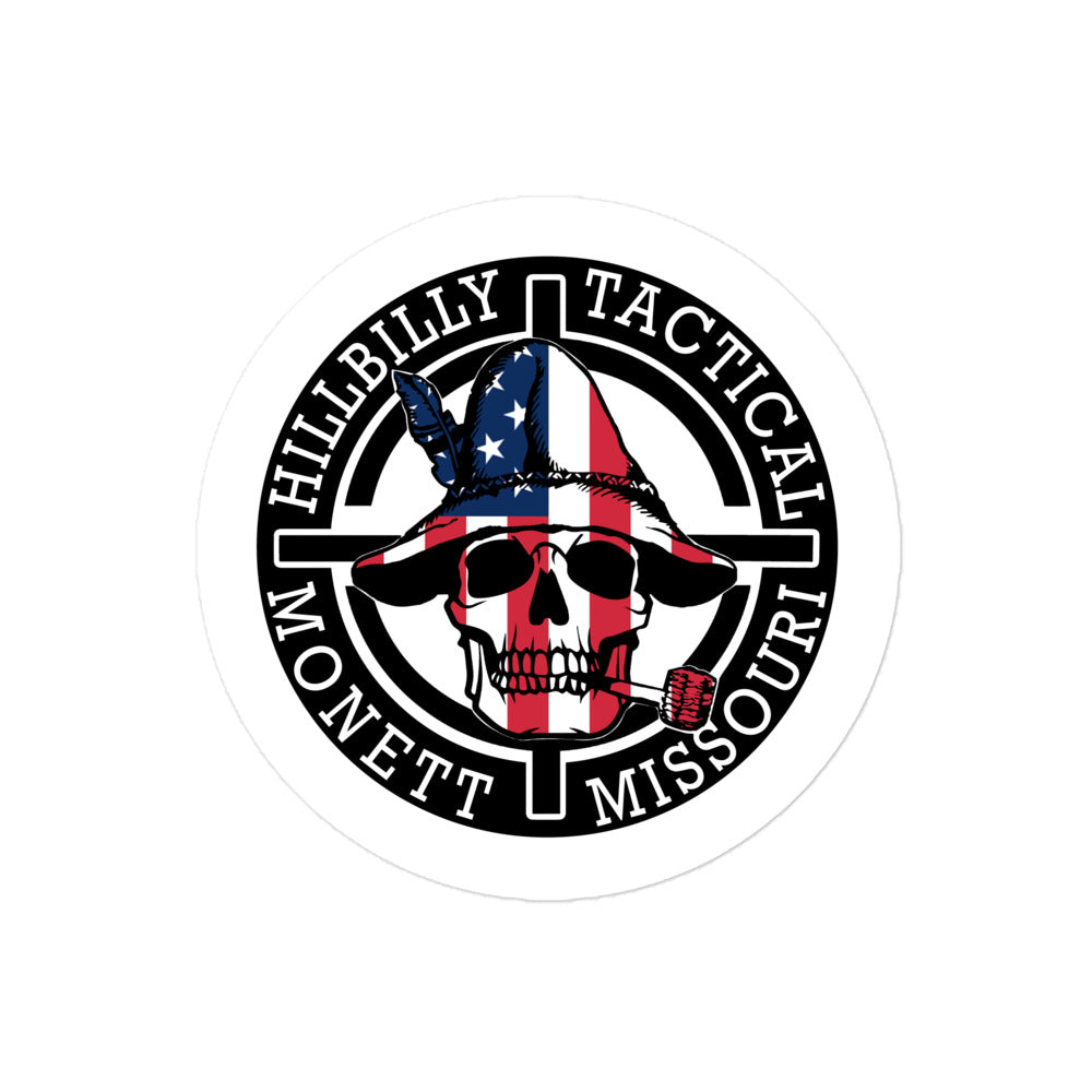 USA Hillbilly Tactical Logo Sticker