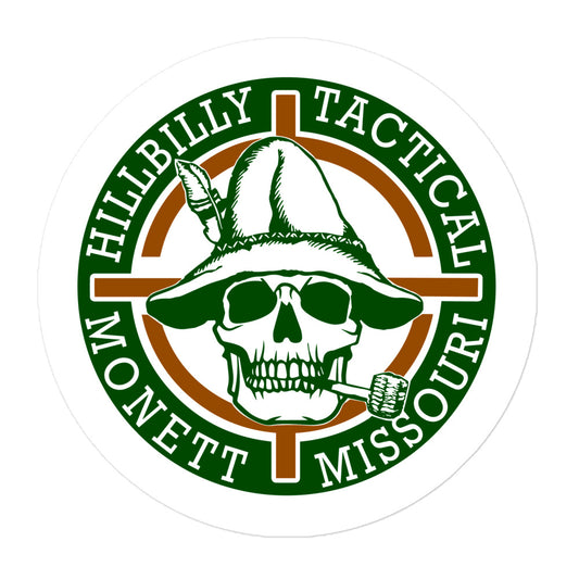 Woodsy Hillbilly Tactical Logo Sticker