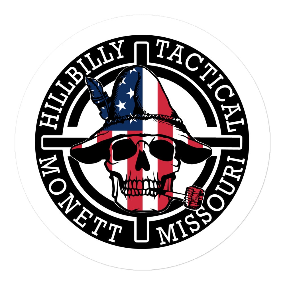 USA Hillbilly Tactical Logo Sticker