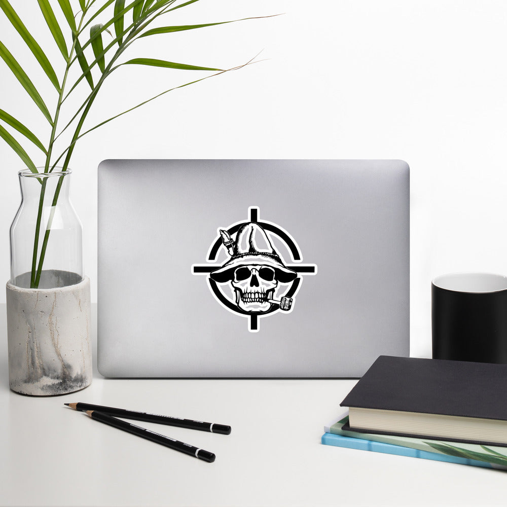 Black Hillbilly Tactical Logo Sticker