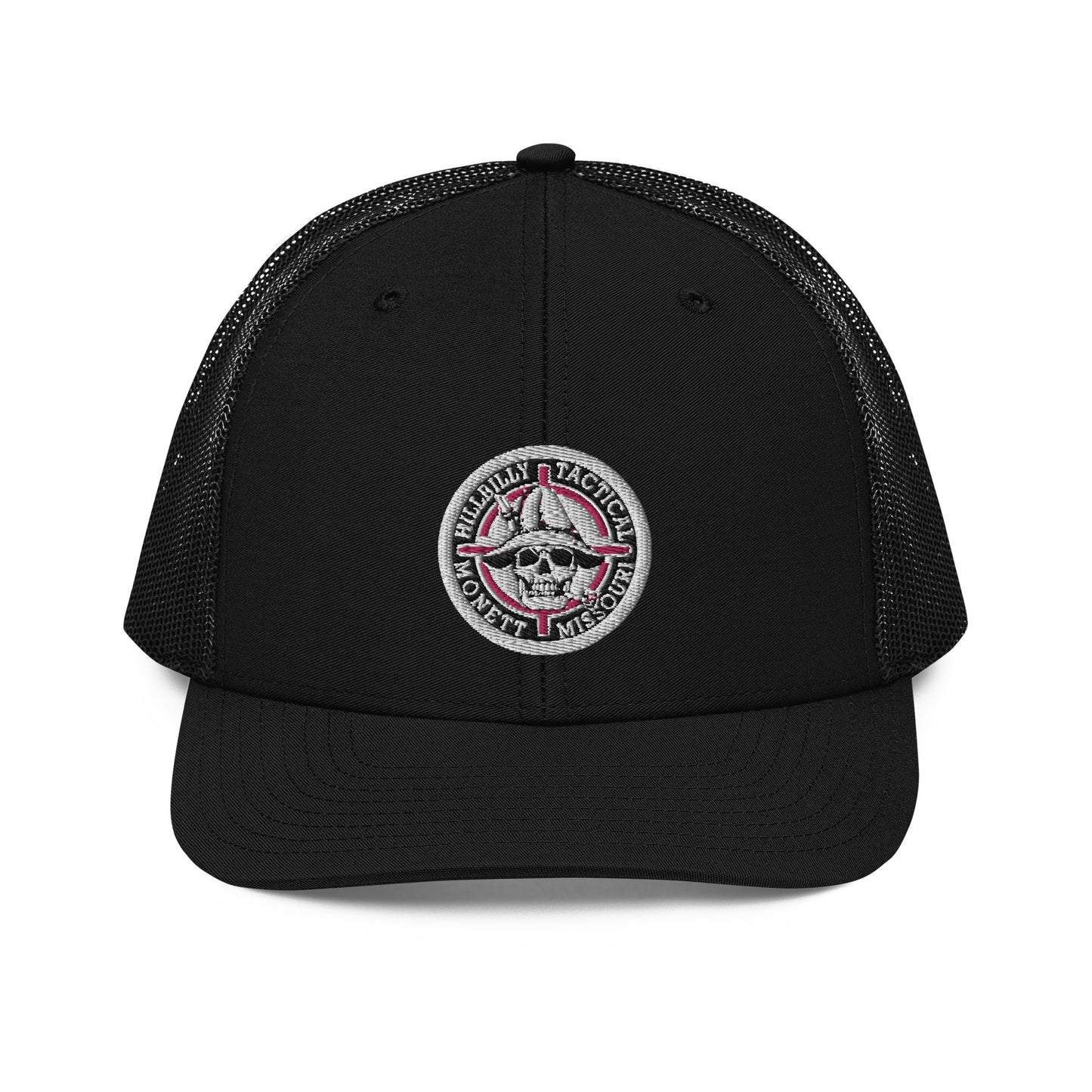 Pink Hillbilly Tactical Logo Trucker Cap