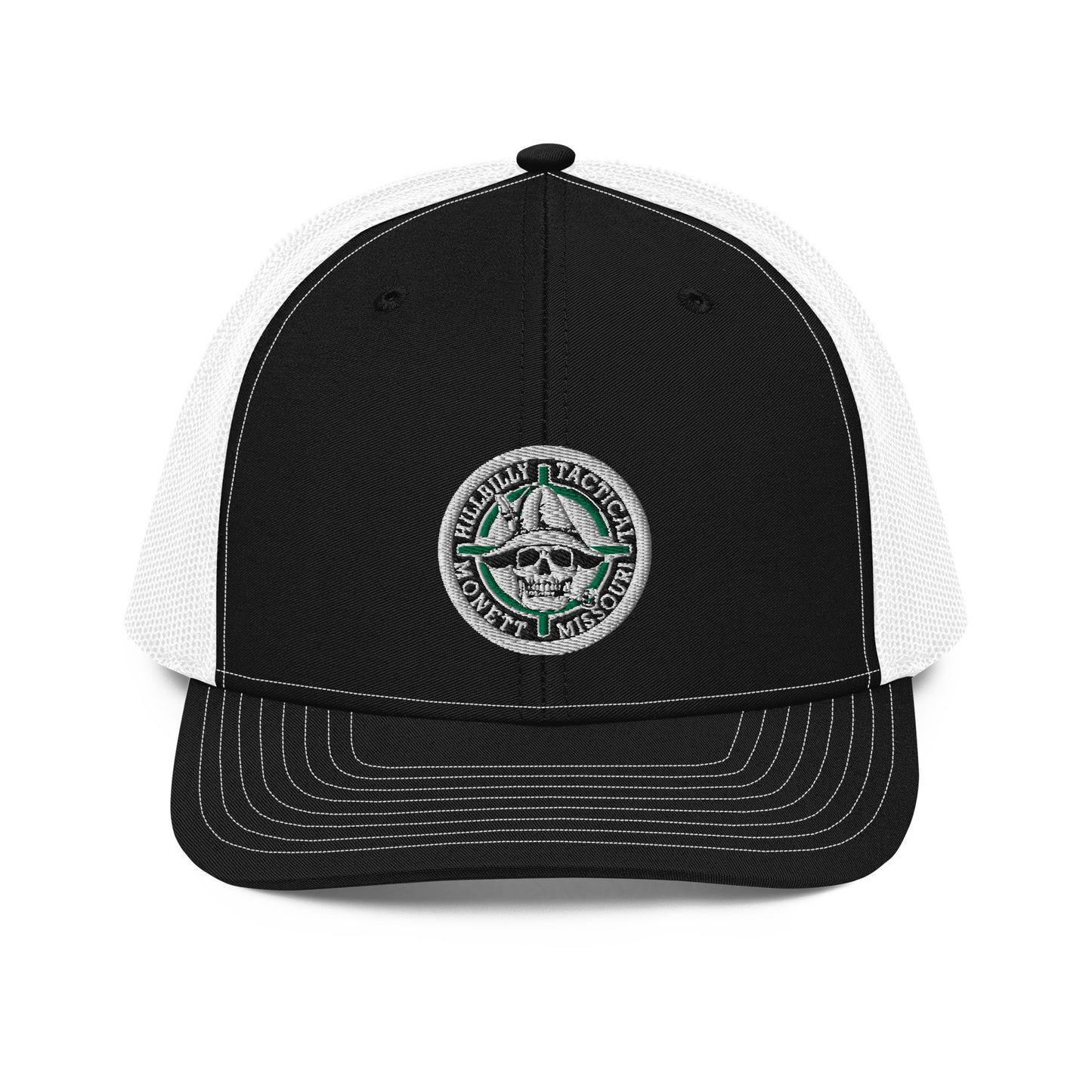 Green Hillbilly Tactical Logo Trucker Cap