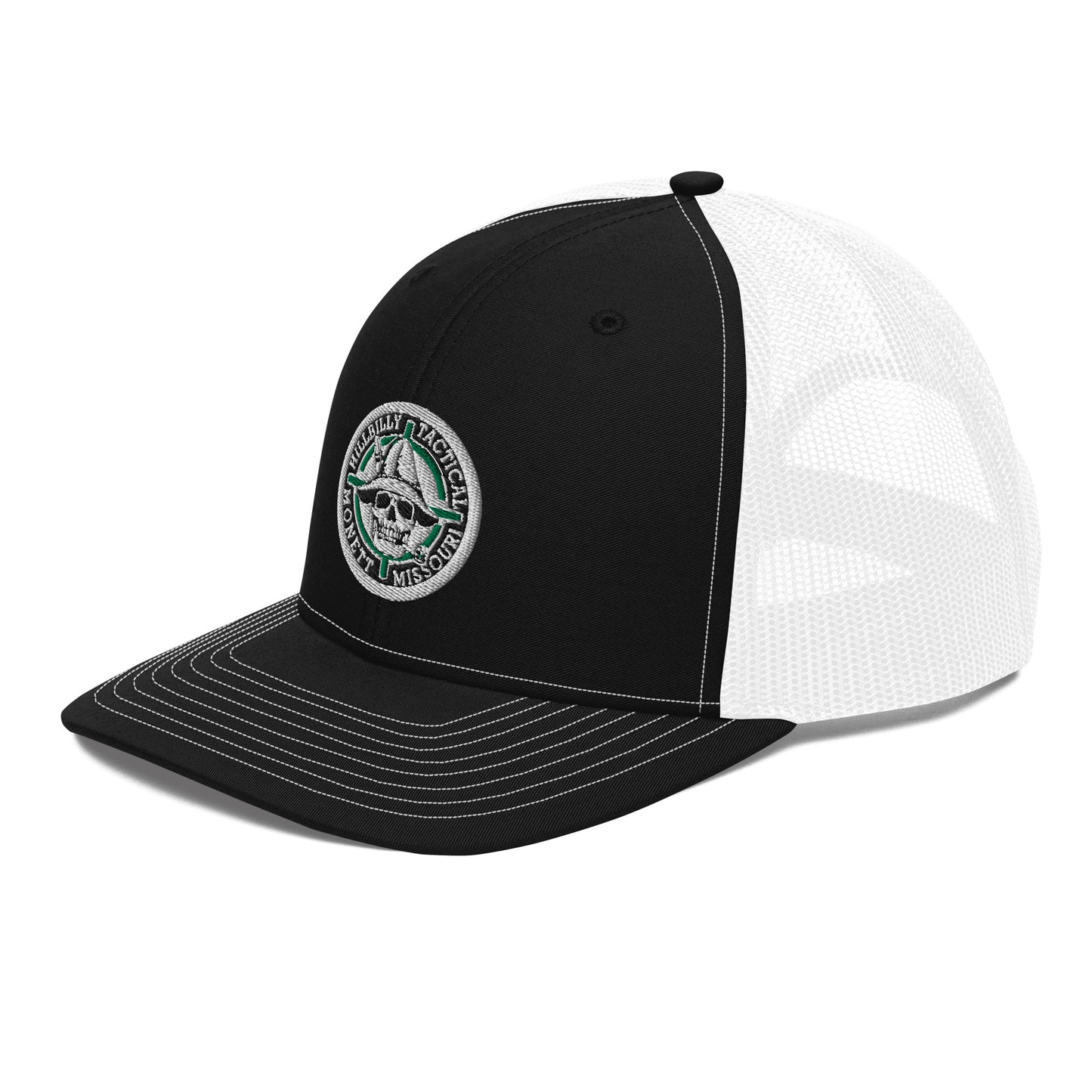 Green Hillbilly Tactical Logo Trucker Cap