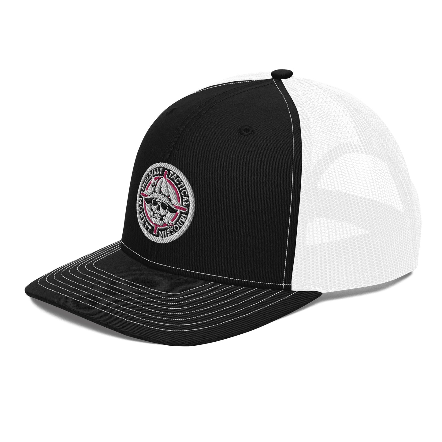 Pink Hillbilly Tactical Logo Trucker Cap