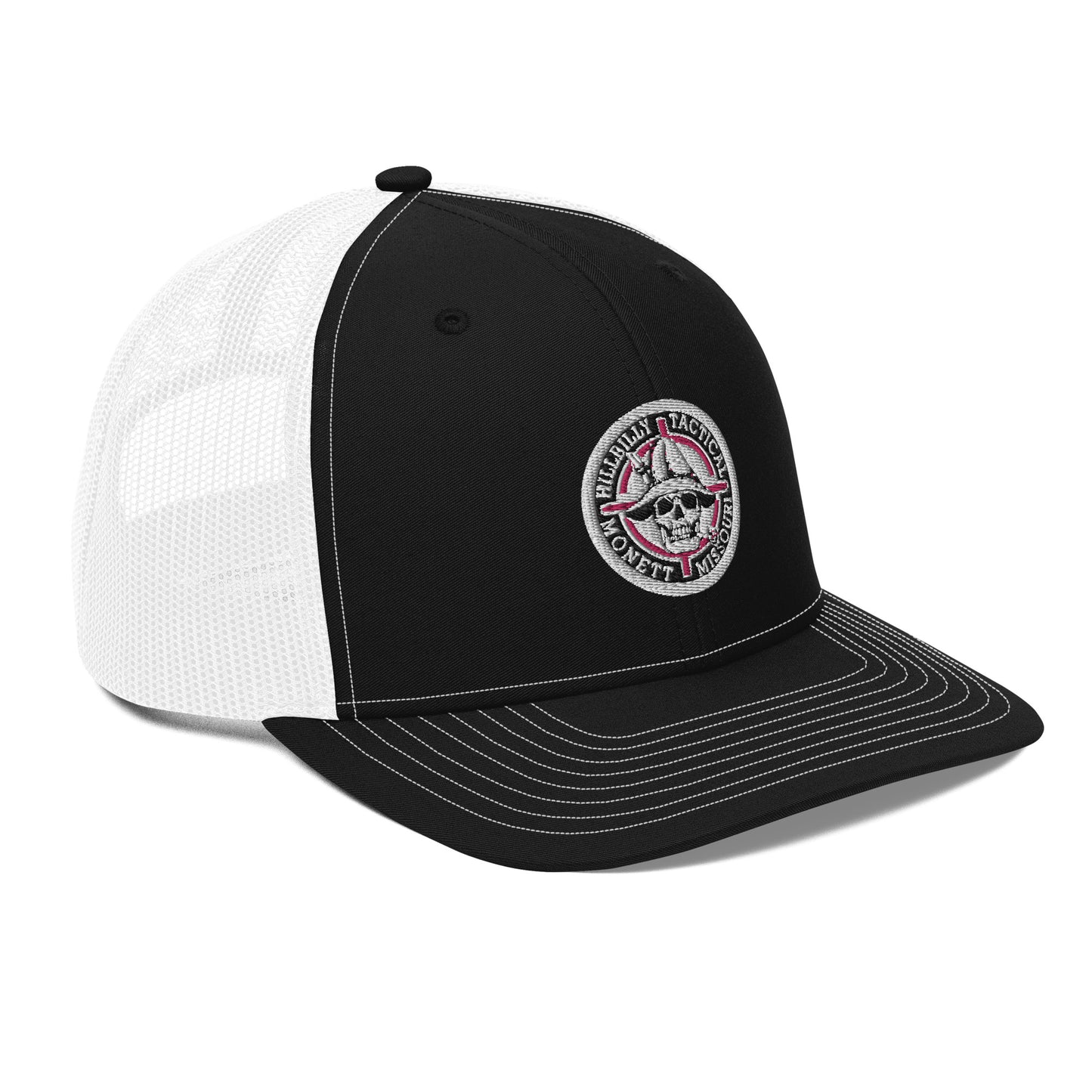 Pink Hillbilly Tactical Logo Trucker Cap