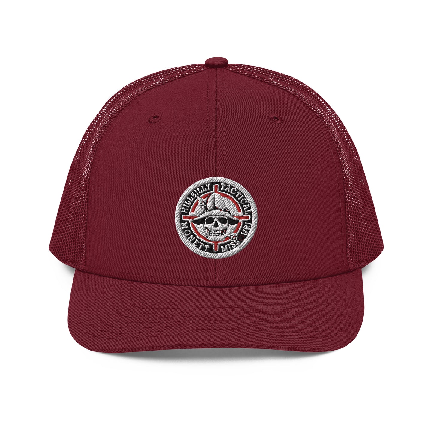 Red Hillbilly Tactical Logo Trucker Cap
