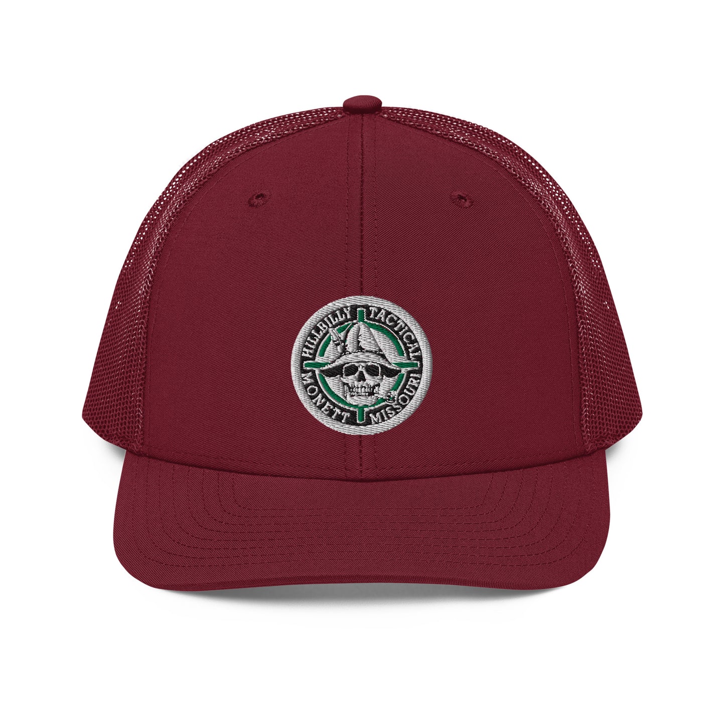 Green Hillbilly Tactical Logo Trucker Cap