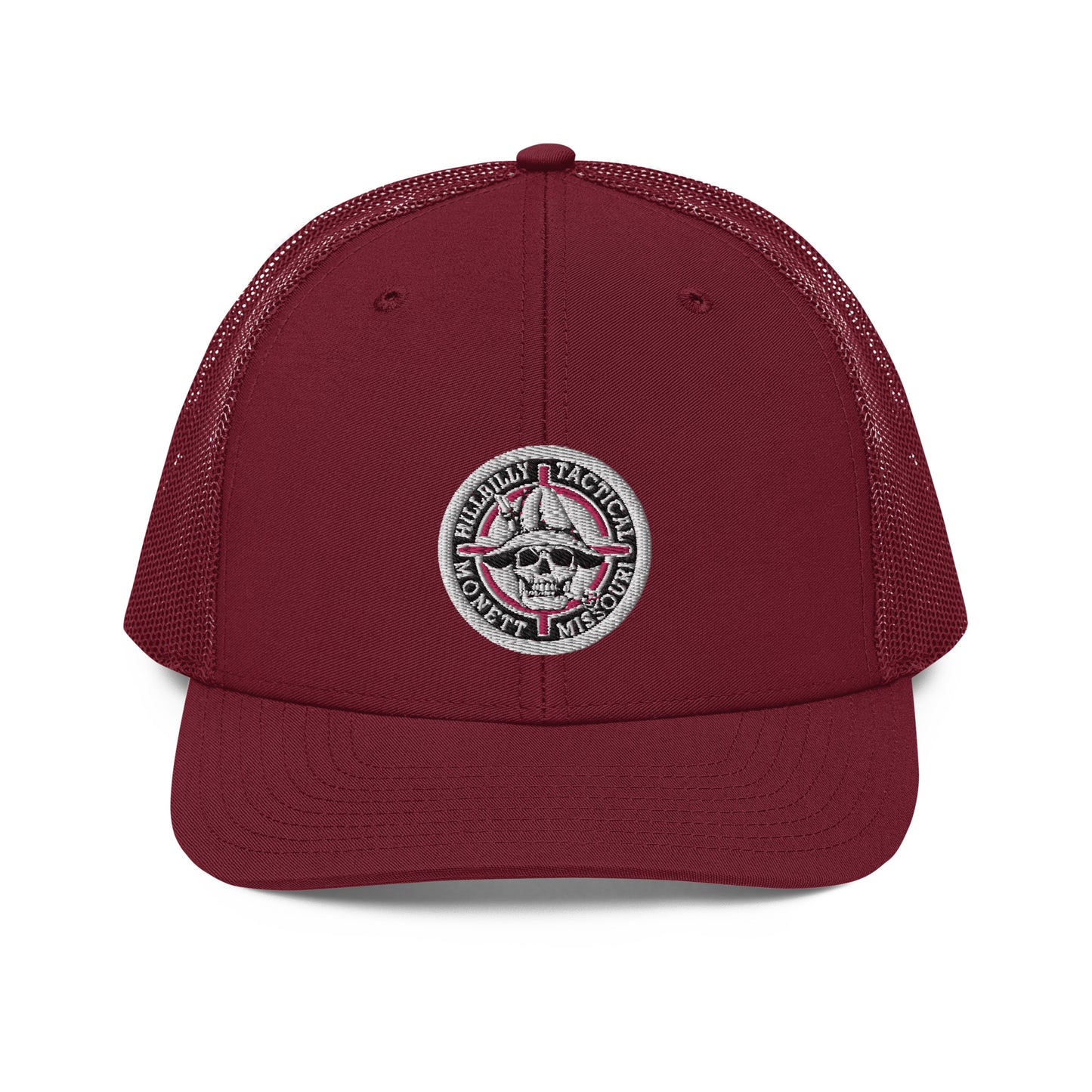 Pink Hillbilly Tactical Logo Trucker Cap