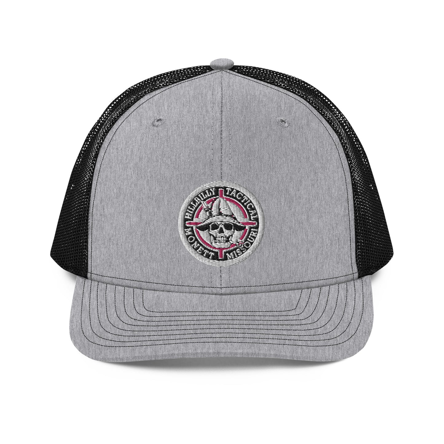 Pink Hillbilly Tactical Logo Trucker Cap