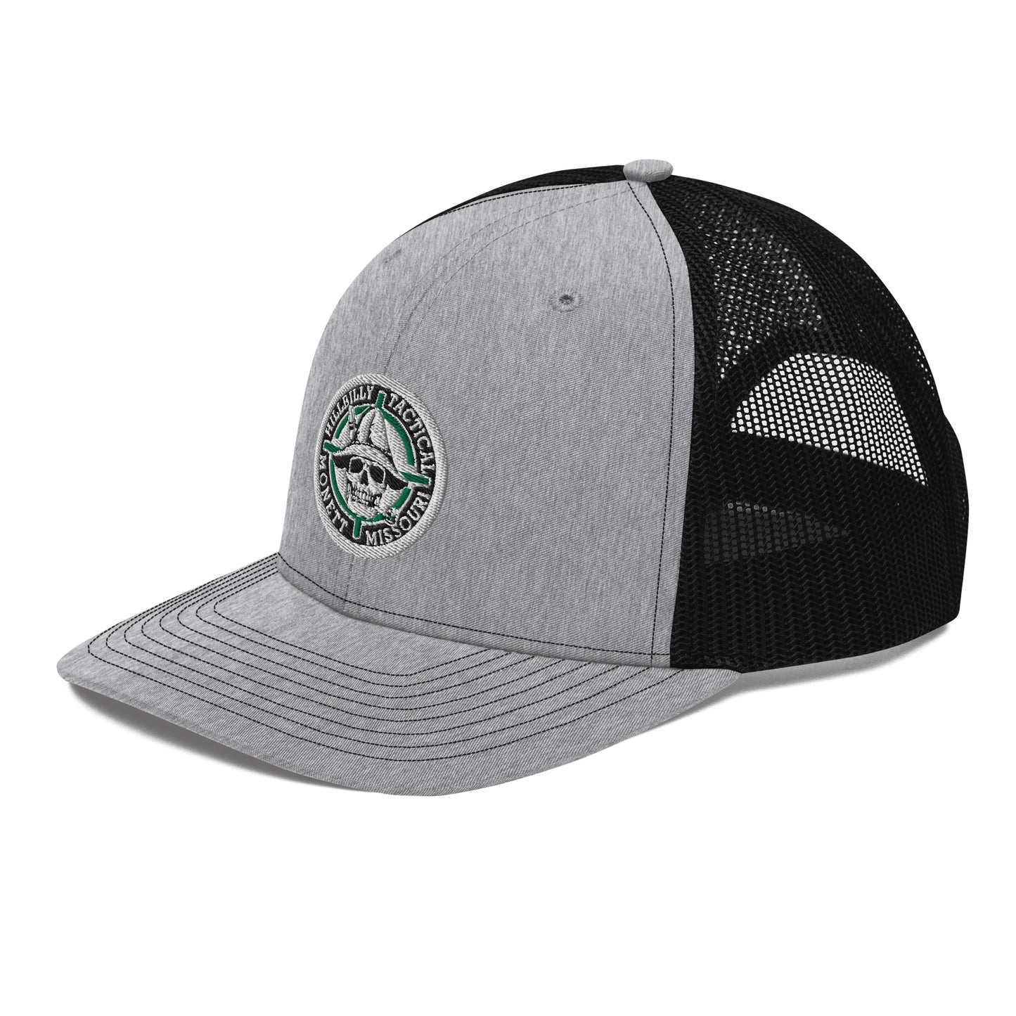 Green Hillbilly Tactical Logo Trucker Cap