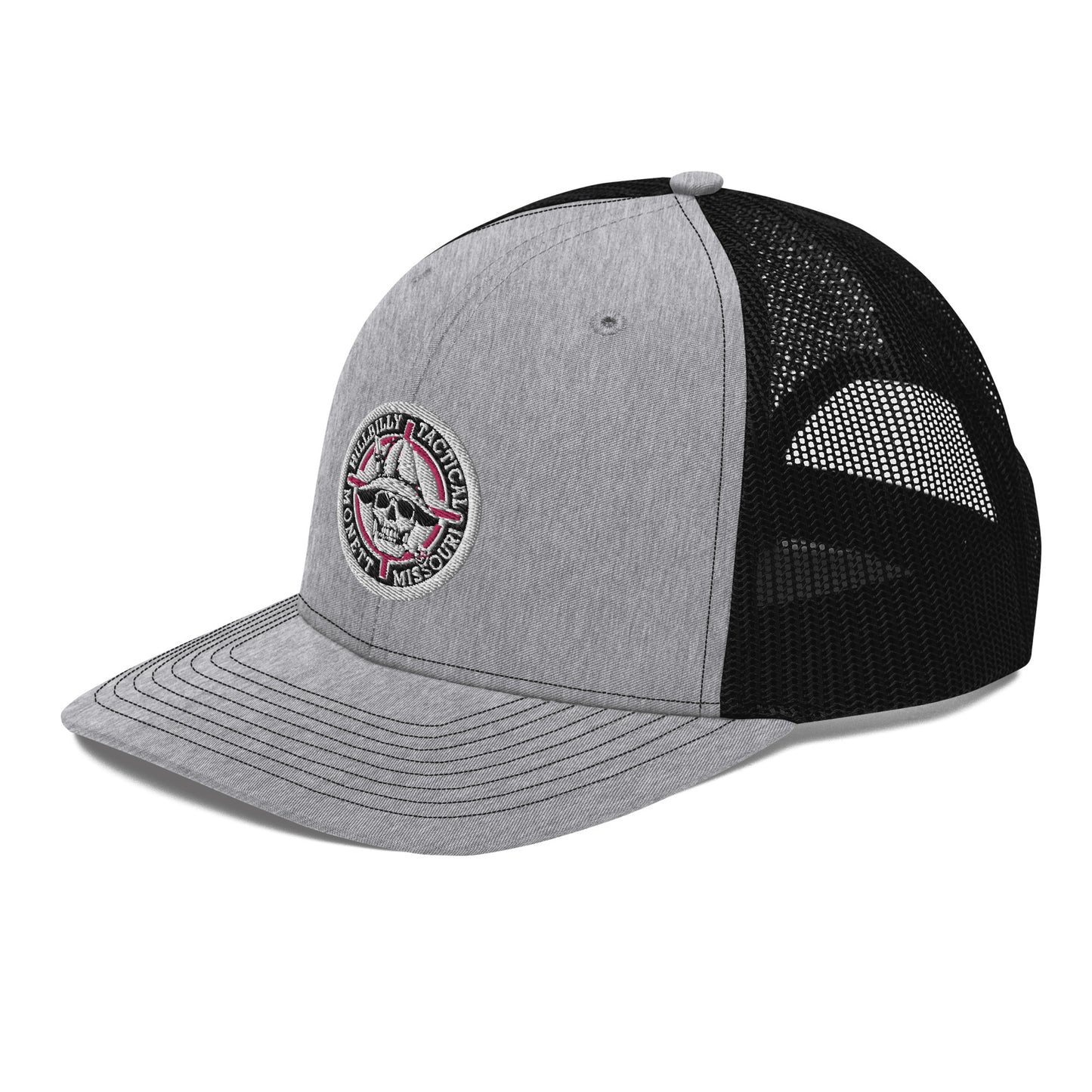 Pink Hillbilly Tactical Logo Trucker Cap