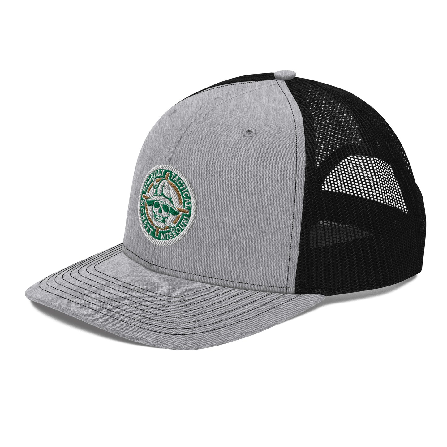 Woodsy Hillbilly Tactical Logo Trucker Cap