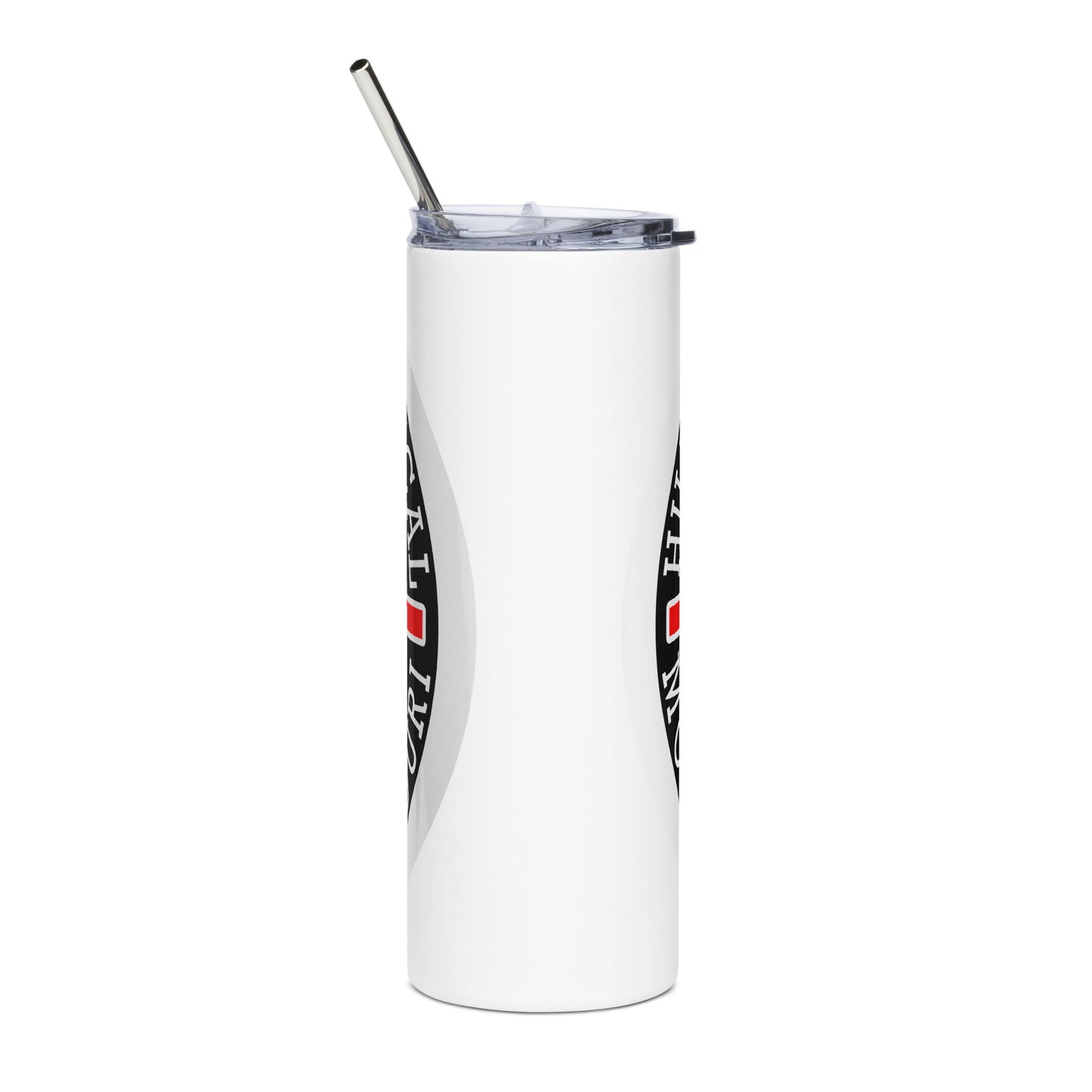 Red Hillbilly Tactical Logo Stainless Steel Tumbler