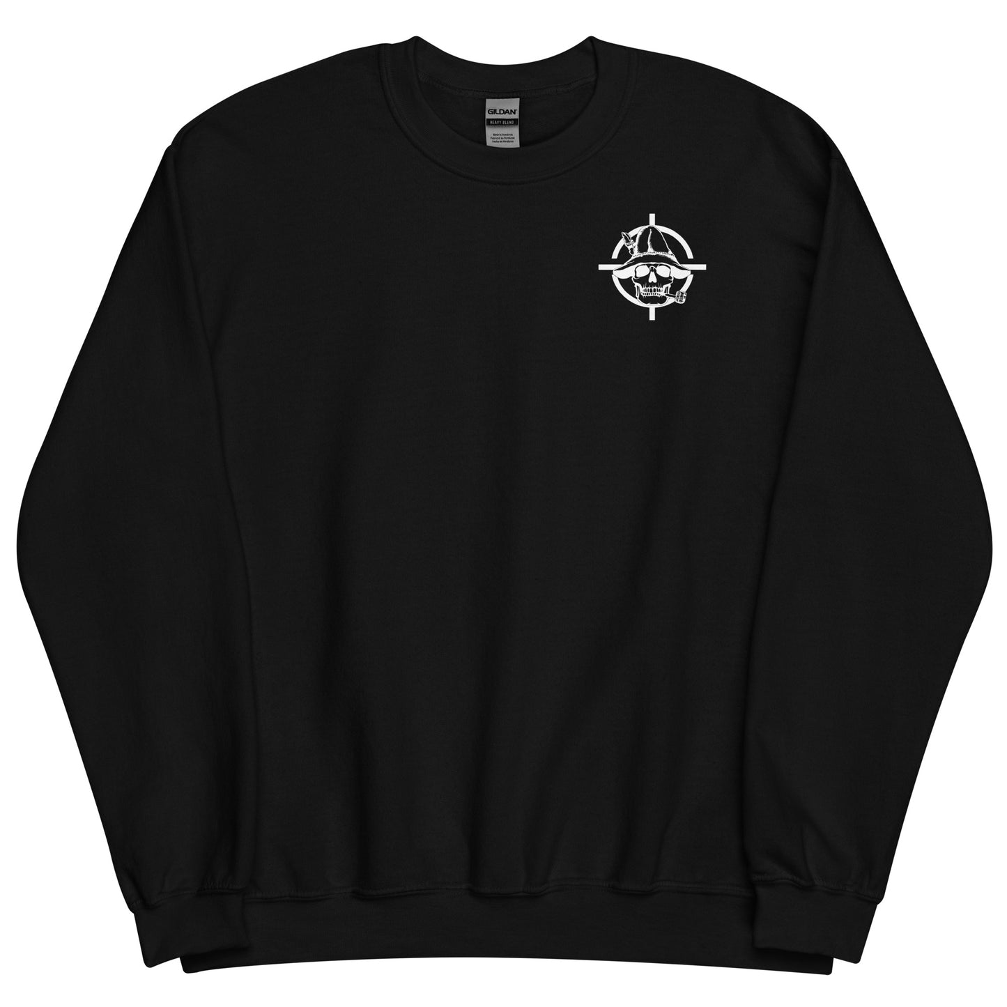 Black & White Hillbilly Tactical Logo Unisex Sweatshirt