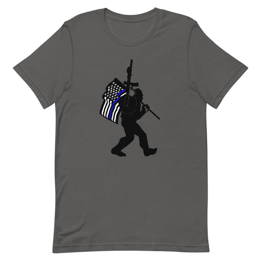 Thin Blue Line Tactical Bigfoot - Police - Unisex t-shirt