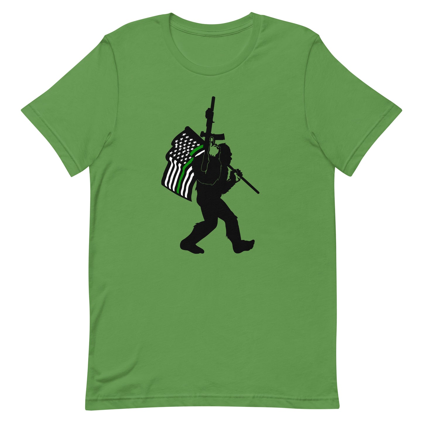 Thin Green Line Tactical Bigfoot - Military Unisex t-shirt